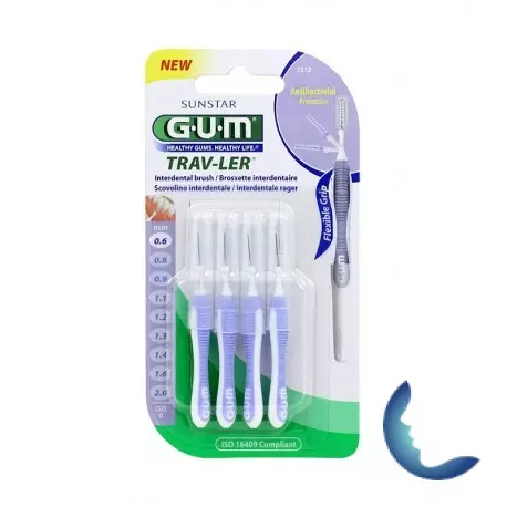 GUM Brossette Travler 0,6 mm (1312)