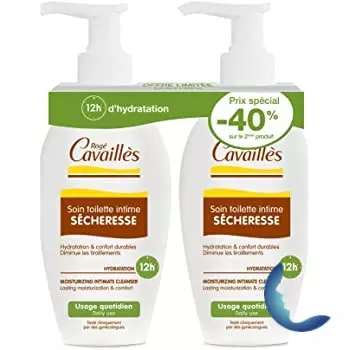 Rogé Cavaillès Soin Toilette Intime Spécial Sécheresse Lot de 2 x 200 ml