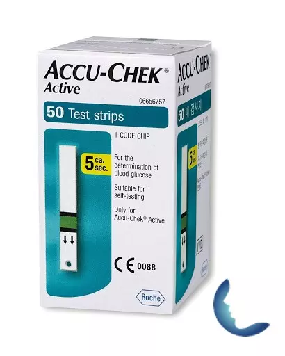 ACCUCHEK ACTIVE BANDELETTE BOITE DE 50