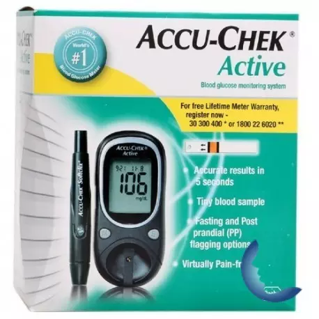 ACCU-CHEK Appareil+110 Bandelettes