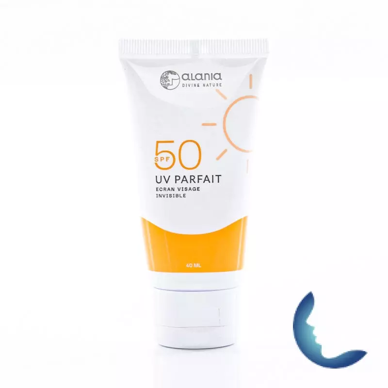 Alania UV Parfait Ecran Solaire Visage Invisible, 40ml