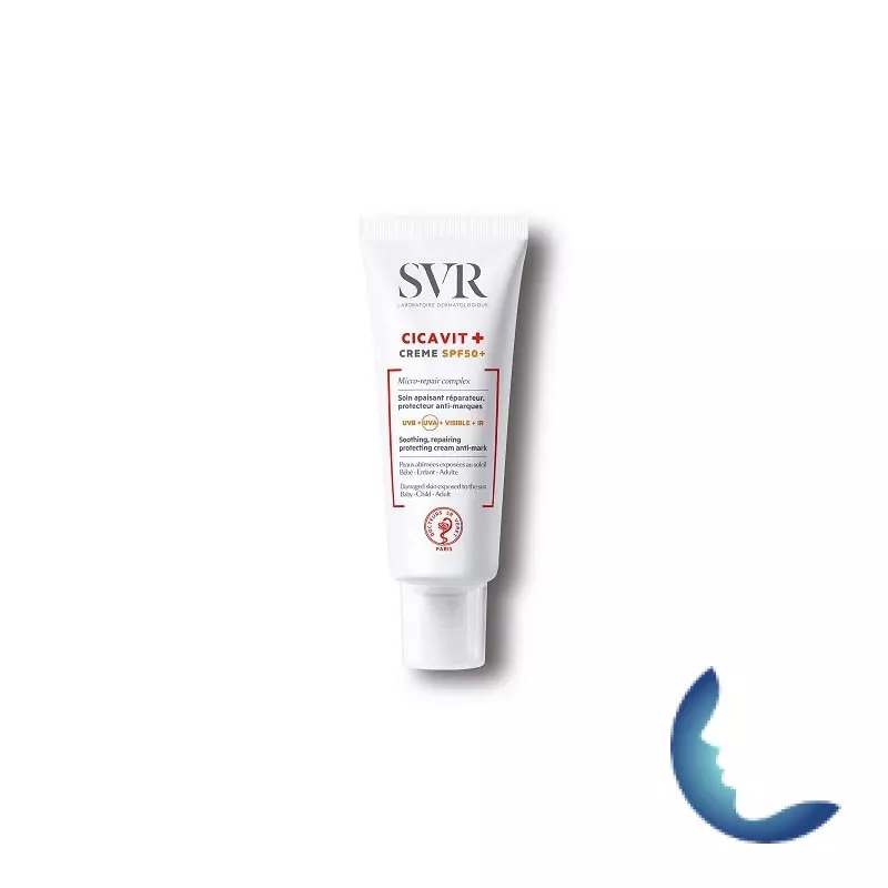 Svr Cicavit+ Soin Apaisant Réparateur Spf50+, 40ml