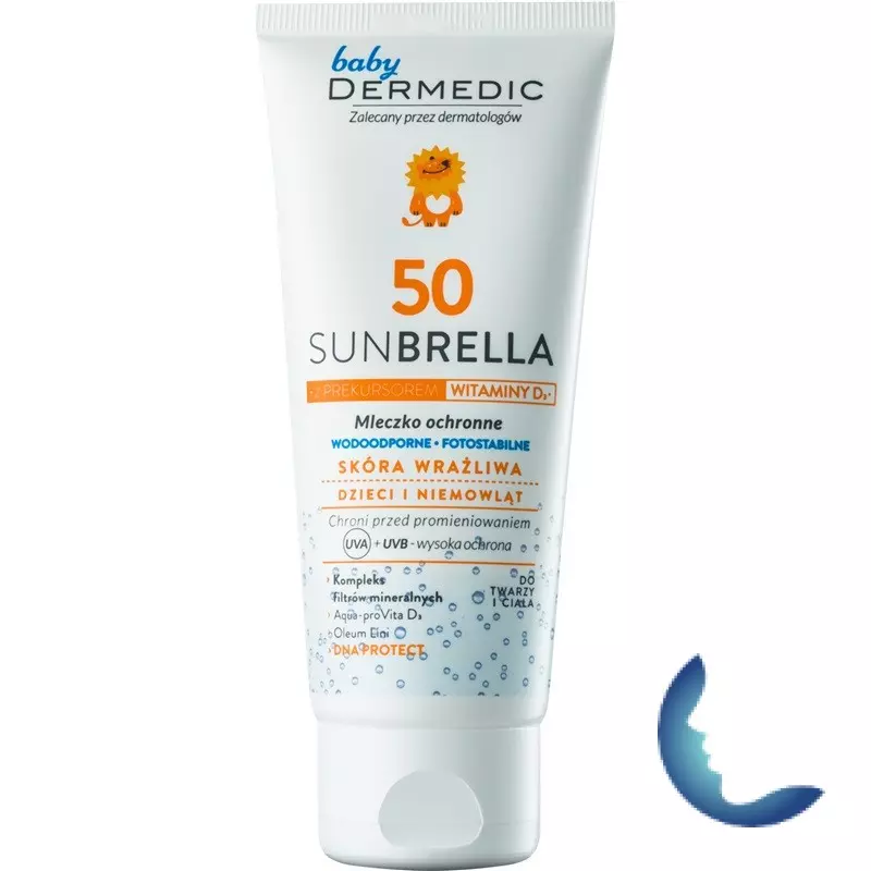 DERMEDIC Baby Lotion solaire minérale SPF 50 , 50ml