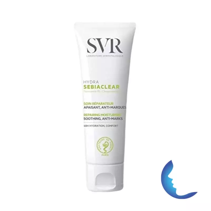 SVR Sebiaclear Hydra Soin Réparateur Apaisant Anti-Marques, 40 ml