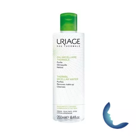 URIAGE Eau micellaire Thermale Peaux Mixtes à Grasses, 250ml