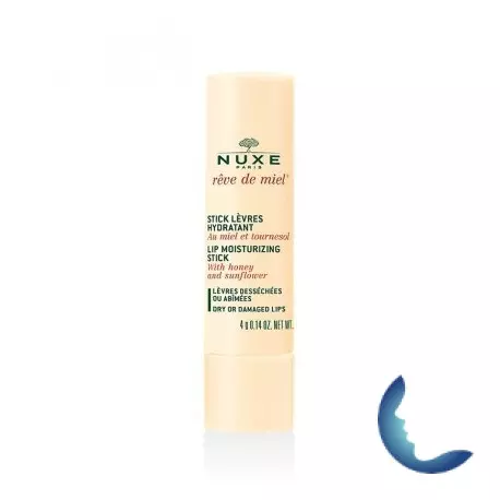 NUXE Rêve de miel Stick lèvres hydratant, 4g