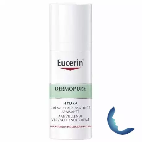 EUCERIN DERMOPURE HYDRA CREME COMPENSATRICE APAISANTE 50ML