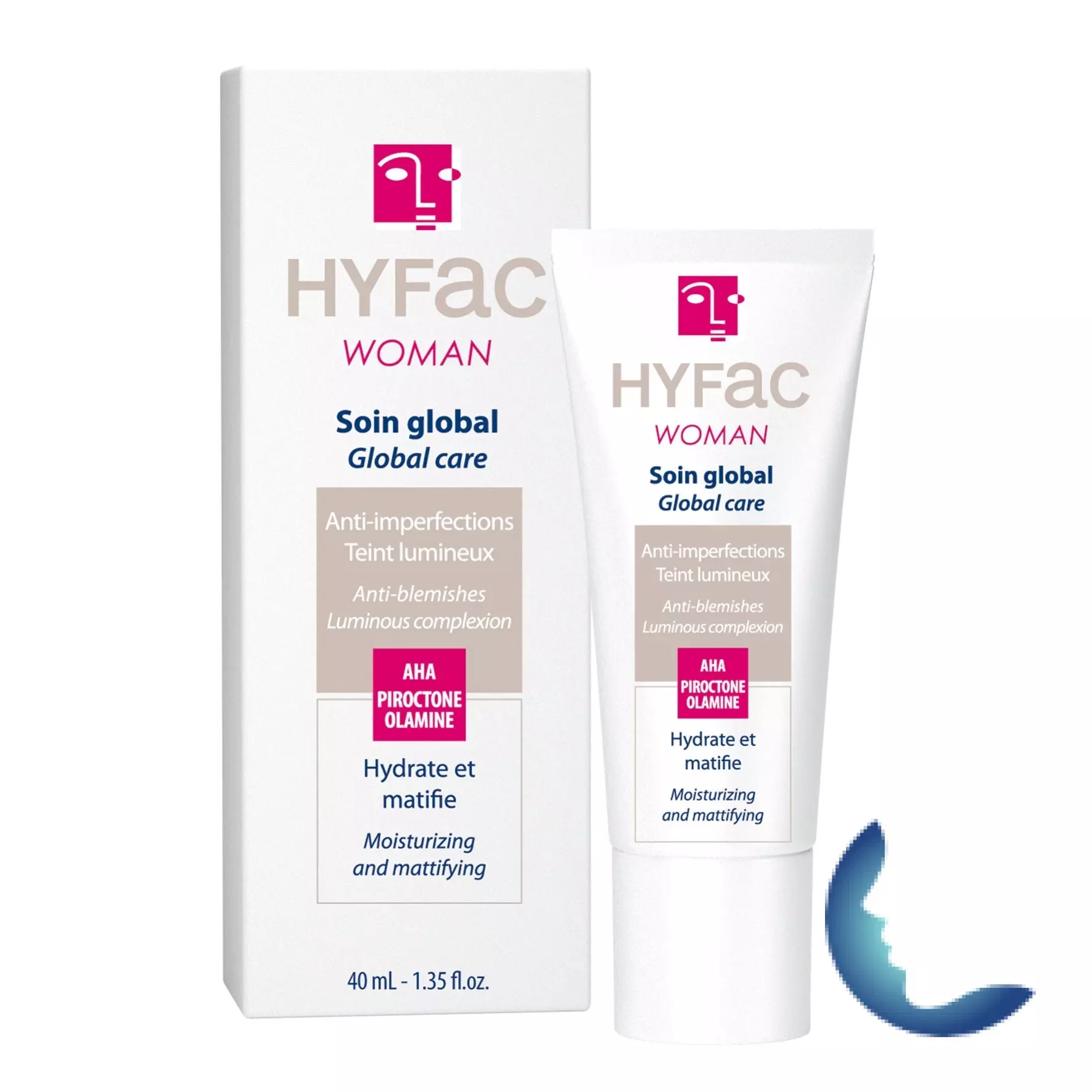 Hyfac women Soin global , 40 ml