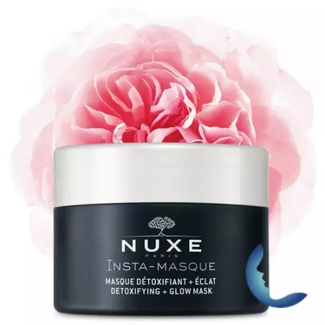 Nuxe masque Détoxifiant rose et charbon-50ml