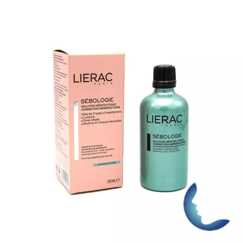 LIERAC SEBOLOGIE SOLUTION KERATOLYTIQUE CORRECTION IMPERFECTIONS 100ML