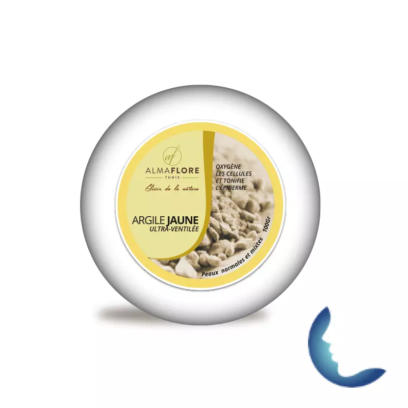 ALMAFLORE Argile Jaune, 100 gr