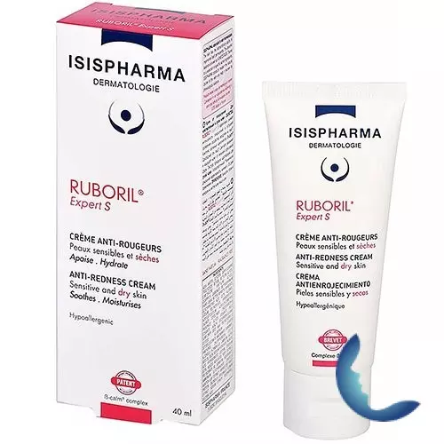 ISISPHARMA RUBORIL CREME ANTI ROUGEURS EXPERT S PEAUX SENSIBLES ET SECHES 40ML