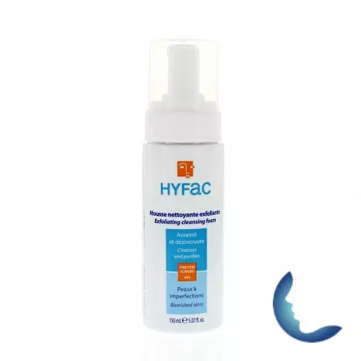 HYFAC MOUSSE NETTOYANTE EXFOLIANTE 150ML