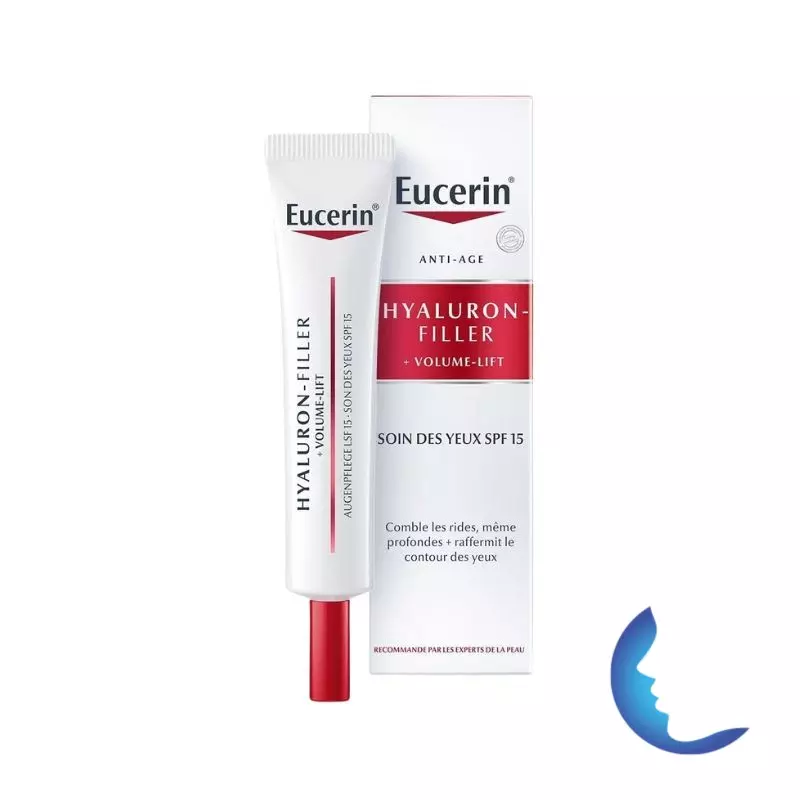 Eucerin Hyaluron-Filler + Volume-Lift Soin Contour Des Yeux SPF15, 15ml