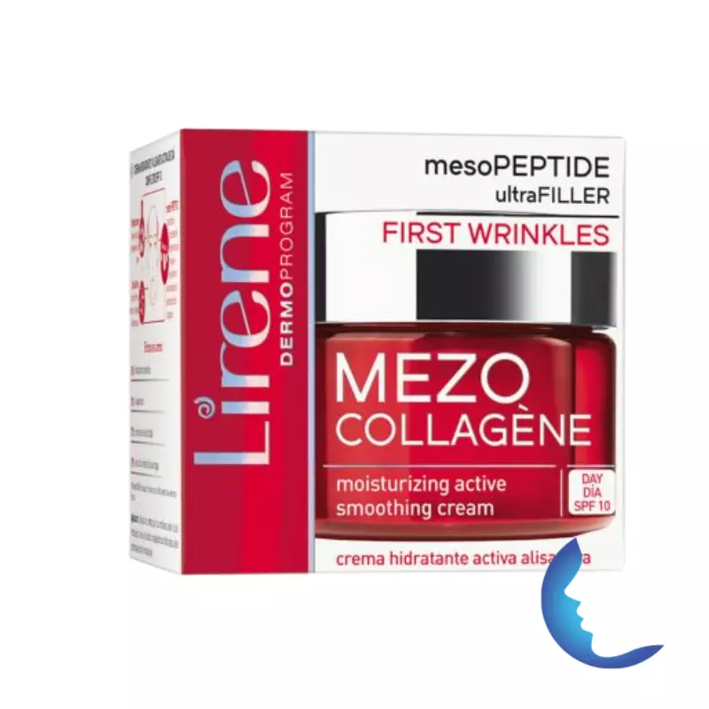 Lirene Mezo Collagène Crème de Jour First Wrinkles Spf10, 50ml