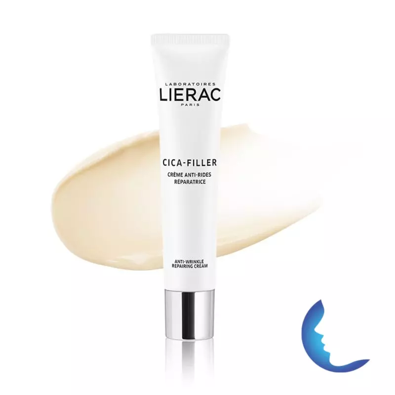 LIERAC Cica-Filler Crème Anti-Rides Réparatrice, 40ml