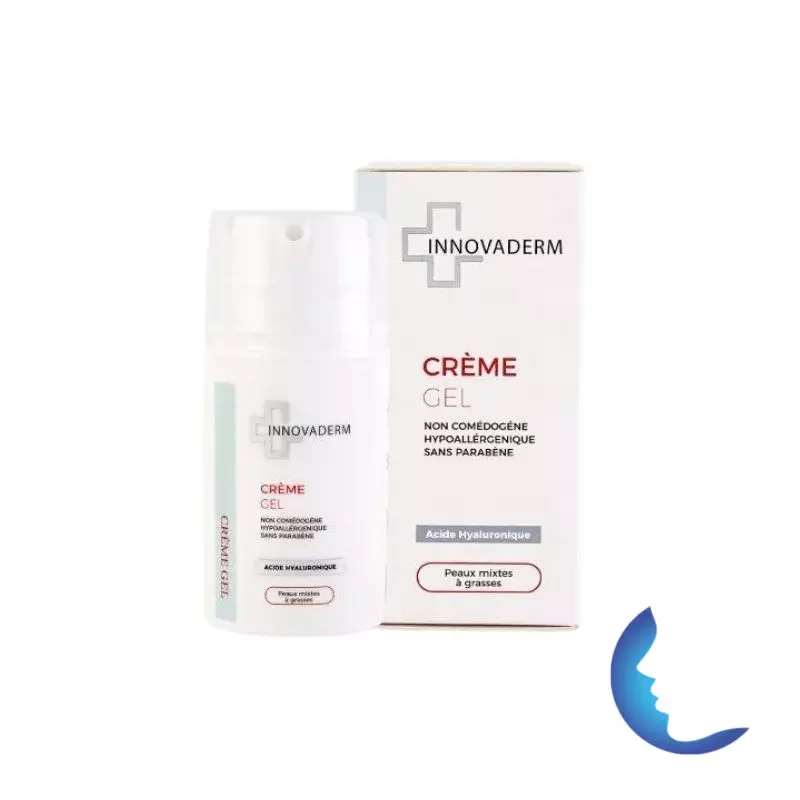 Innovaderm Crème Gel Peaux mixtes à grasses, 50ml