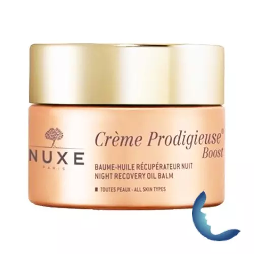 NUXE CRÈME PRODIGIEUSE BOOST, Baume Huile Récupérateur Nuit – 50 ml