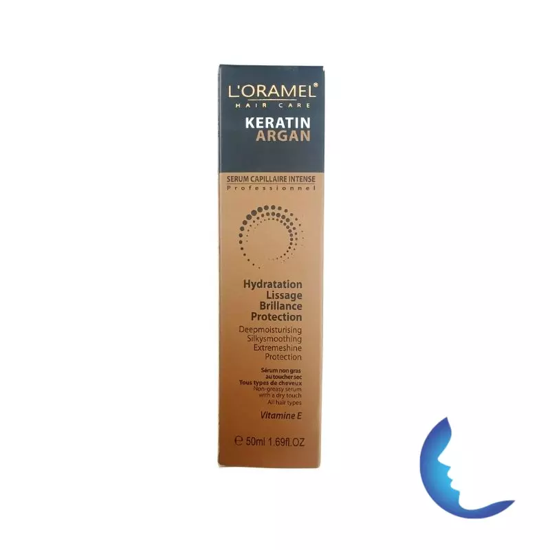 L’ORAMEL Keratin Argan Sérum Capillaire Intense, 50ml