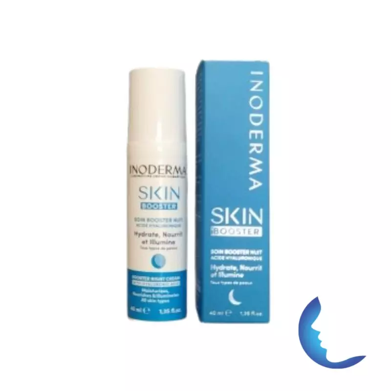 Inoderma Skin Booster Soin Booster Nuit, 40ml