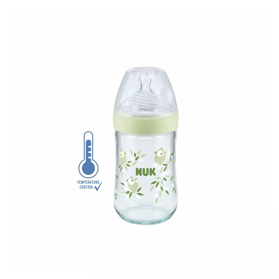 NUK Tunisia - Biberon en verre NUK First Choice+ 240 ml