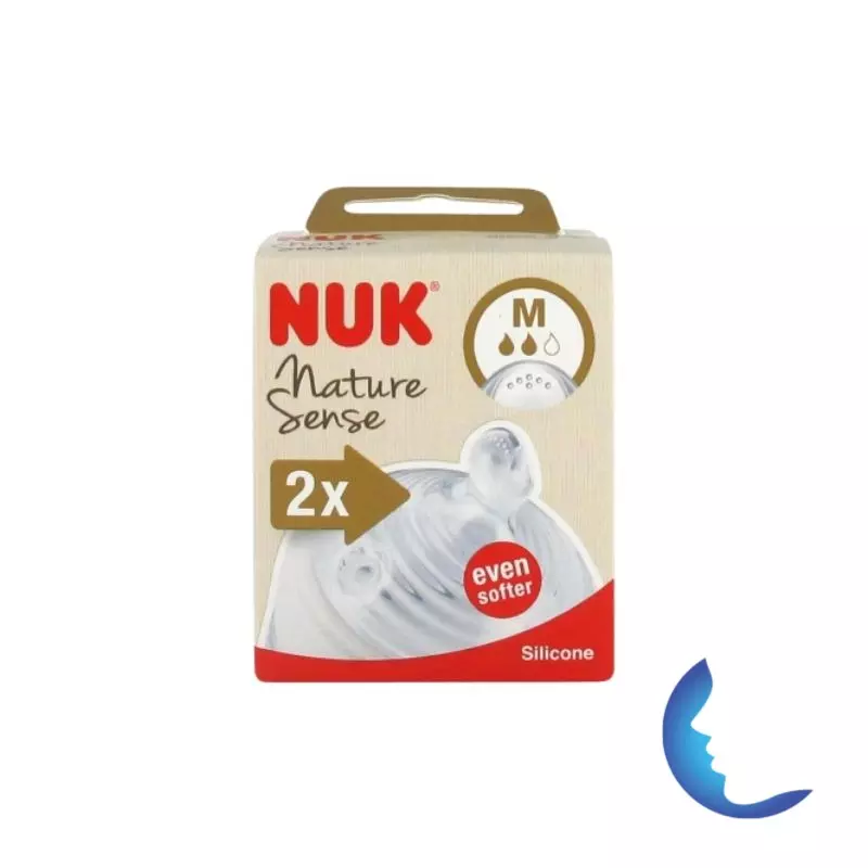 Nuk Nature Sense Tétine En Silicone Taille M