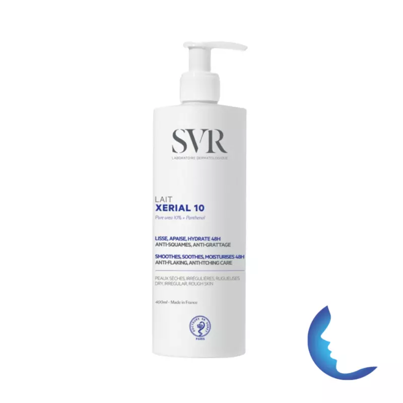 SVR Xerial 10 Lait Anti-Squames Anti-Grattage, 400ml