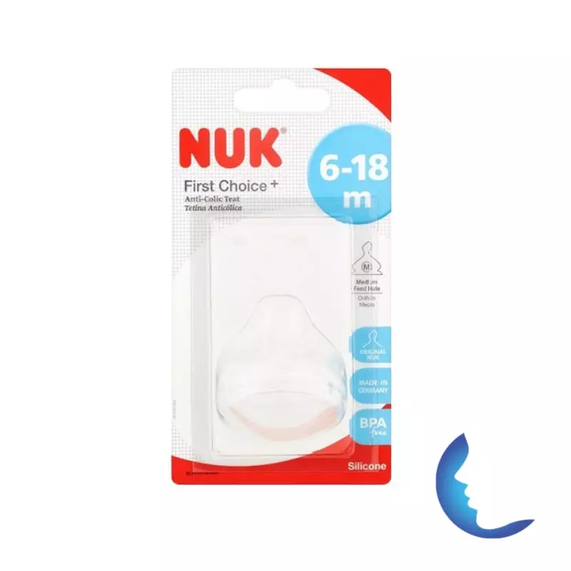 Nuk First Choice+ Tétine En Silicone 6-18Mois