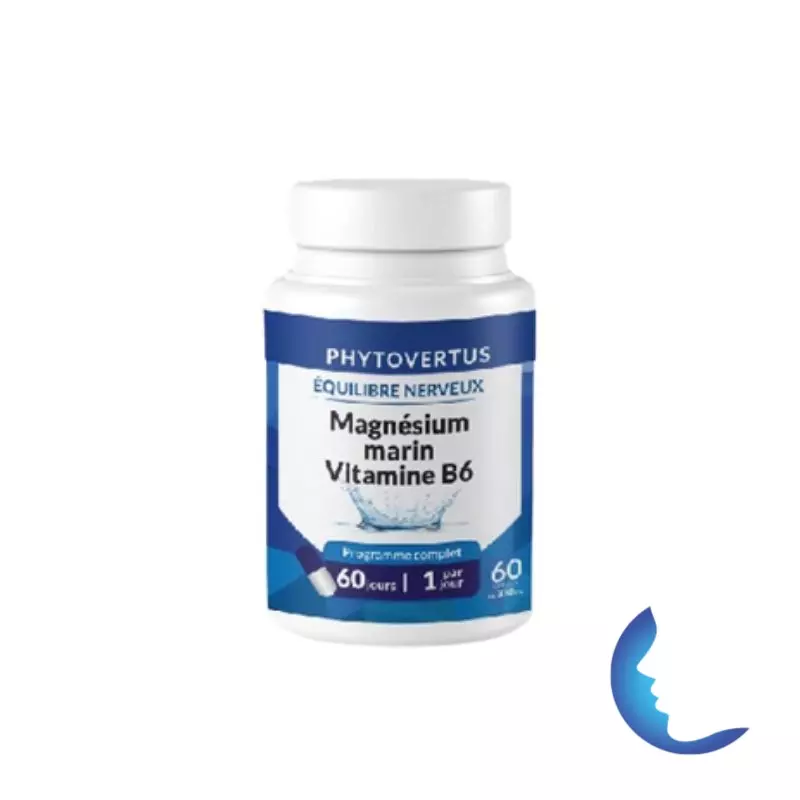 Phytovertus Magnésium Marin Vitamine B6, 60Gélules