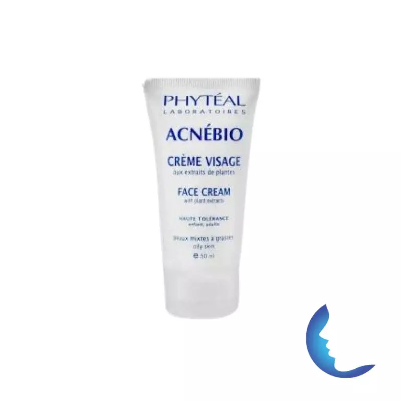 Phyteal Acnébio Crème Visage Peaux Mixtes à Grasses, 50ML