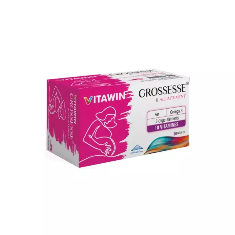 Vitawin Grossesse Allaitement, 30 Gélules