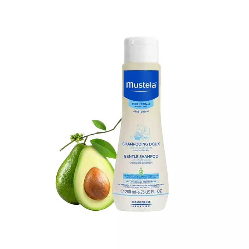 Mustela Shampooing Bébé Doux à l’Avocat, 200ml