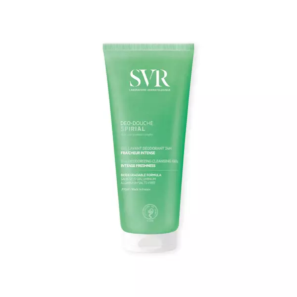 SVR Spirial Deo Douche Gel Moussant Déodorant, 200ml