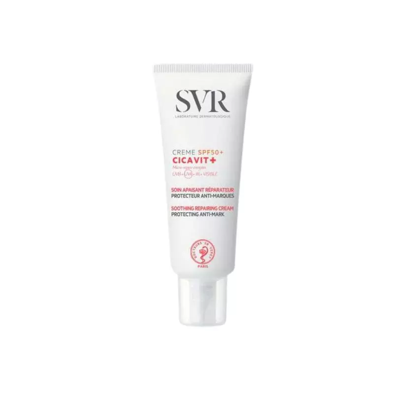 Svr Cicavit+ Soin Apaisant Réparateur Spf50+, 40ml