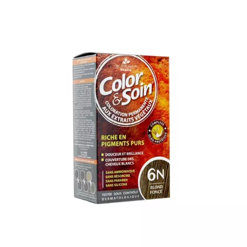 3 Chênes Color & Soin Coloration Blond Foncé 6N