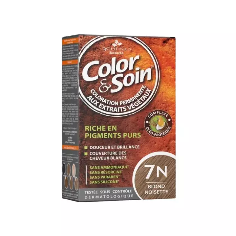 3 Chênes Color & Soin Coloration Blond Noisette 7N