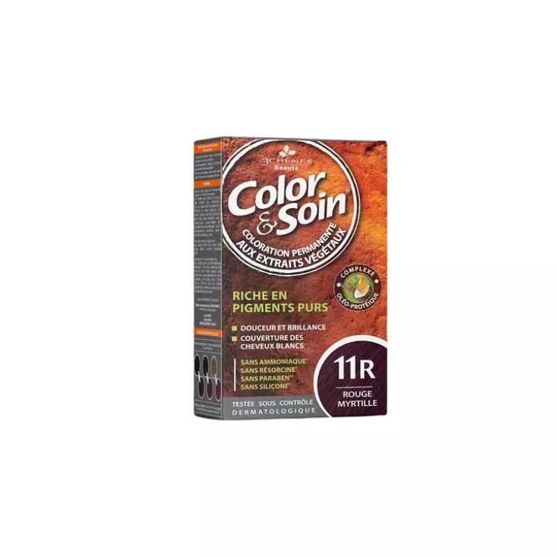 3 Chênes Color & Soin Coloration Rouge Myrtille 11R