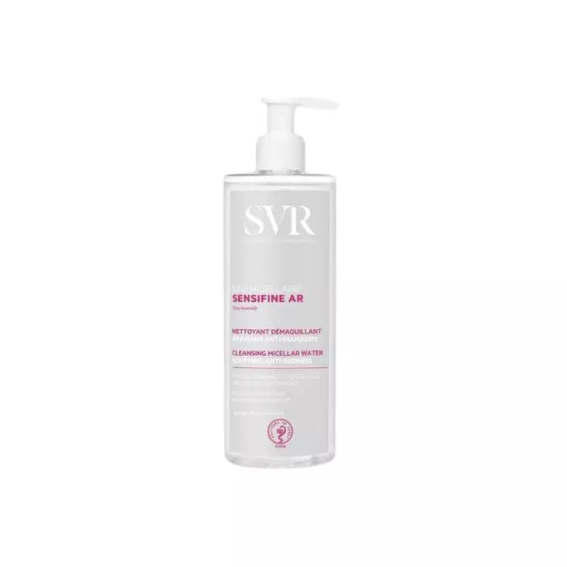 SVR Sensifine AR Eau Micellaire Nettoyant Démaquillant, 400ml