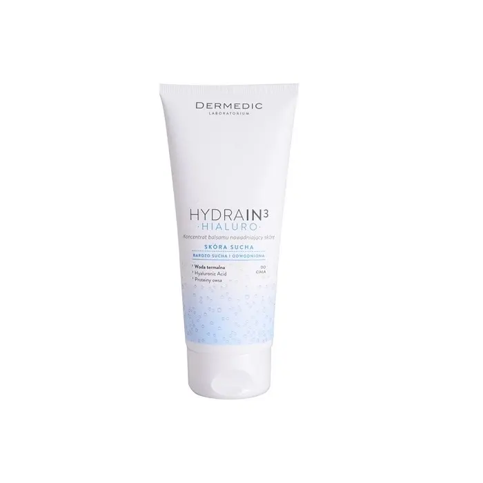 DERMEDIC Hydrain 3 Lotion Hydratante Peaux Sèches, 200 ml