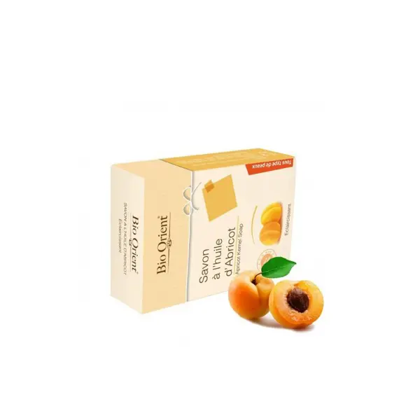 BIO ORIENT Savon à huile d’abricot anti-tache, 90g