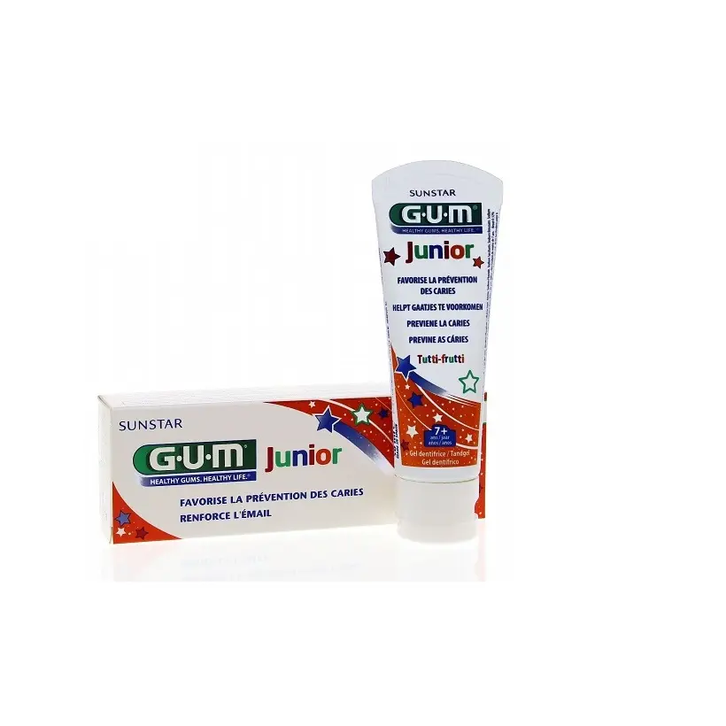 GUM Dentifrice Enfant 7 à 12 ans, 50ml