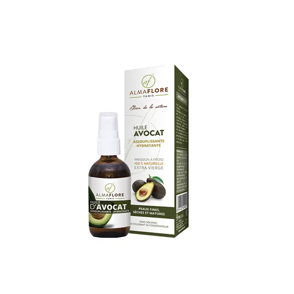 ALMAFLORE Huile d’Avocat, 50ML