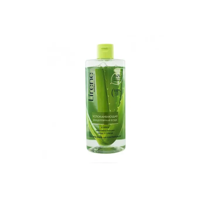 LIRENE EAU MICELLAIRE APAISANTE A L’ALOES 400ML