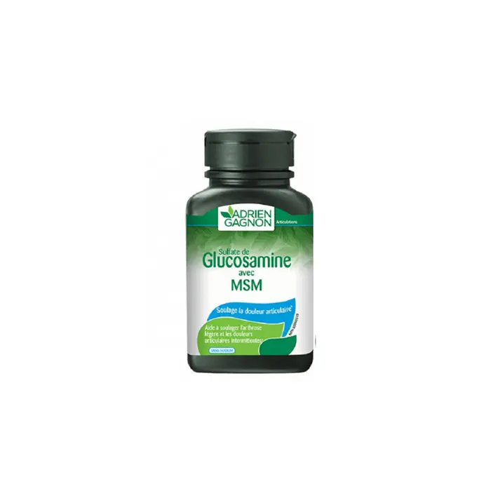 GLUCOSAMINE AVEC MSM, 30 COMPRIMES