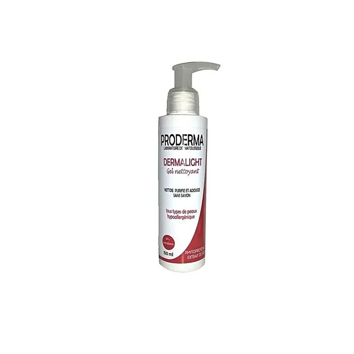 PRODERMA DERMALIGHT GEL NETTOYANT150ML