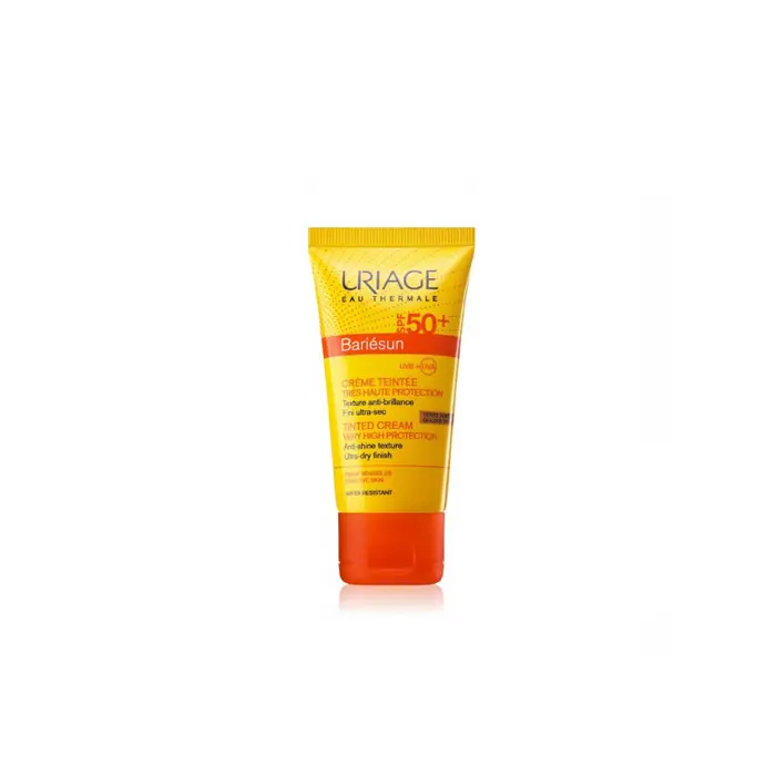 Uriage Bariésun Crème Solaire Teintée Dorée Spf 50 + , 50ml