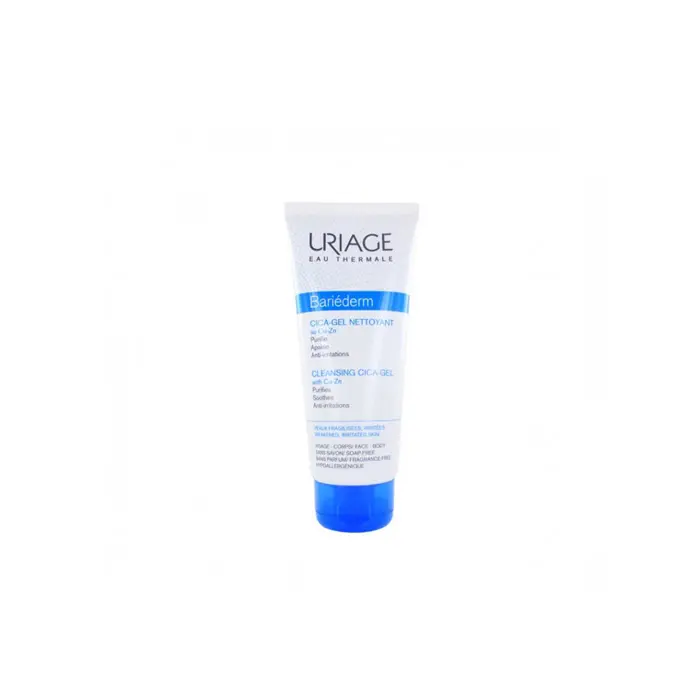 Uriage Bariéderm – Cica gel nettoyant, 200ml