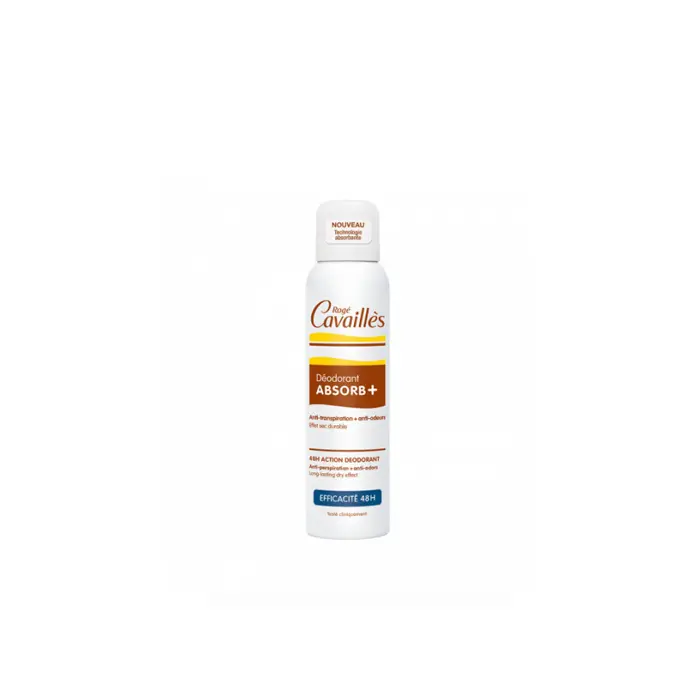 ROGE CAVAILLES Déo Absorb+ Efficacité 48h Spray,150ml