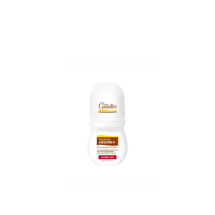 ROGE CAVAILLES Déo-soin Absorb+ Homme 48h, 50ml