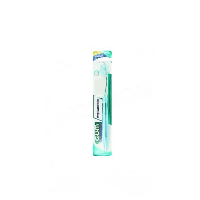 GUM Brosse à dents Original White medium compacte (563)